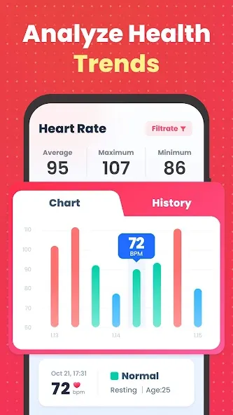 Heart Rate: Heart Rate Monitor screenshot 3