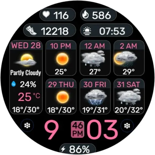 Weather Board 2 Black IW10 screenshot 19