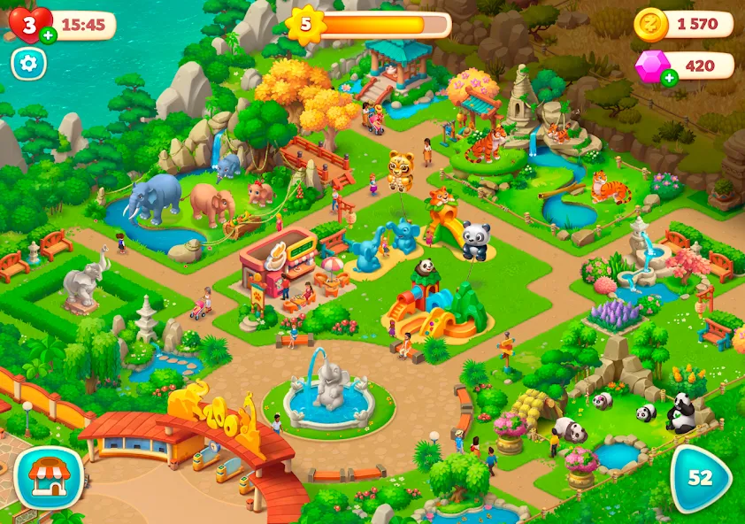 ワイルドスケイプ (Wildscapes) screenshot 4