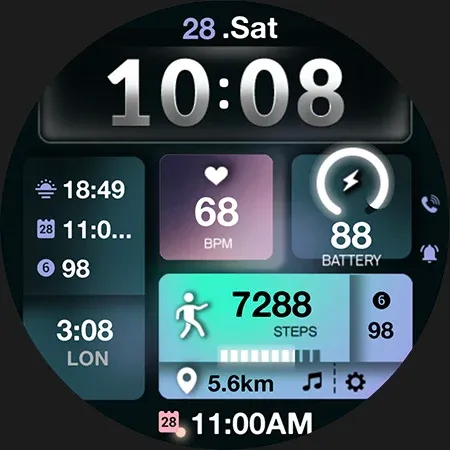 ML2U 241b Hybrid Watch Face screenshot 25