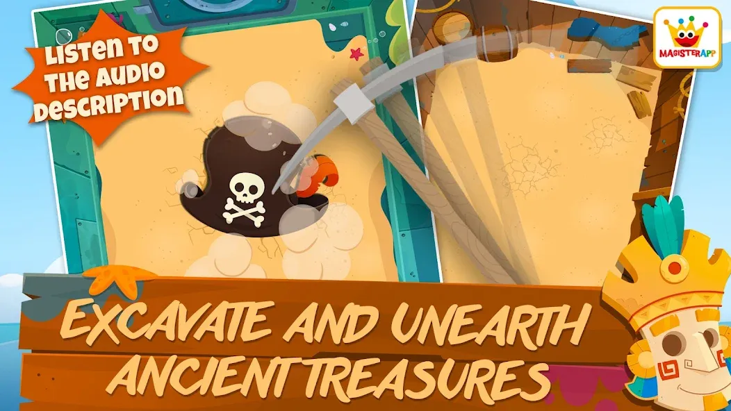 Archaeologist Deep Blue - Kids screenshot 3