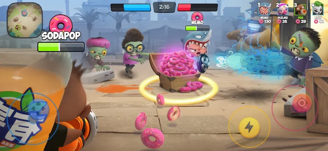 Donut Punks: Online Epic Brawl screenshot 32