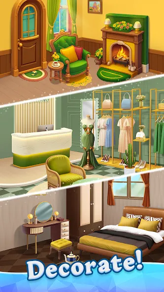 Beauty Tiles: Story & Makeover screenshot 6