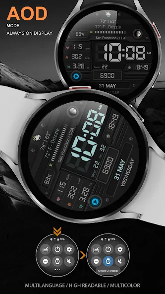 WFP 053 Military watch face screenshot 8