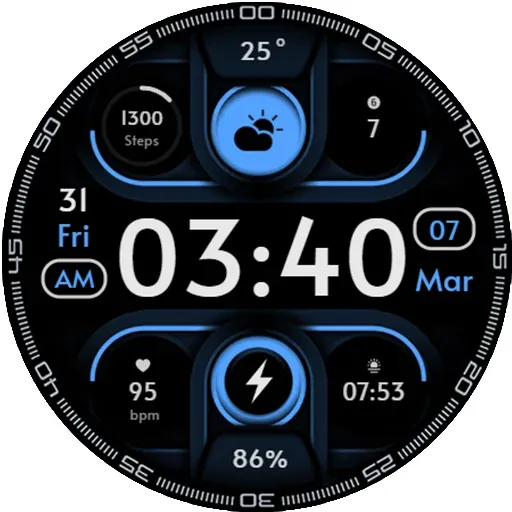 Fancy Digital Watch Face screenshot 28
