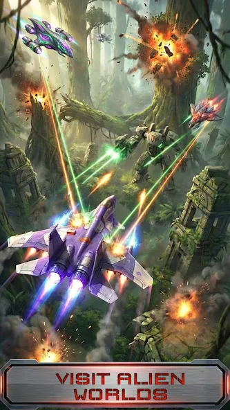 Red Hunt: Space Shooter Game screenshot 3