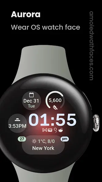 Aurora Watch Face screenshot 1