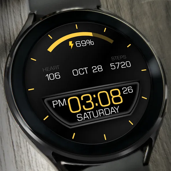 Key103 Digital Watch Face screenshot 3