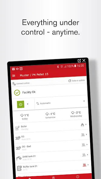 Froling Connect screenshot 1