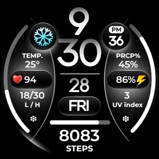 OMG 346 Weather Fitness Watch screenshot 27