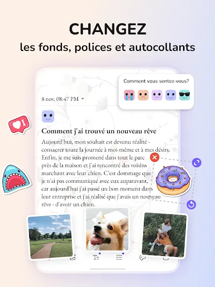 Journal Intime - Cahier Secret screenshot 10