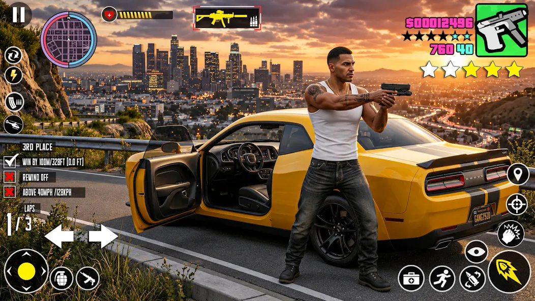 Miami Gangster 3D Games screenshot 6