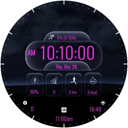 Thunder Animated Watch Face screenshot 8