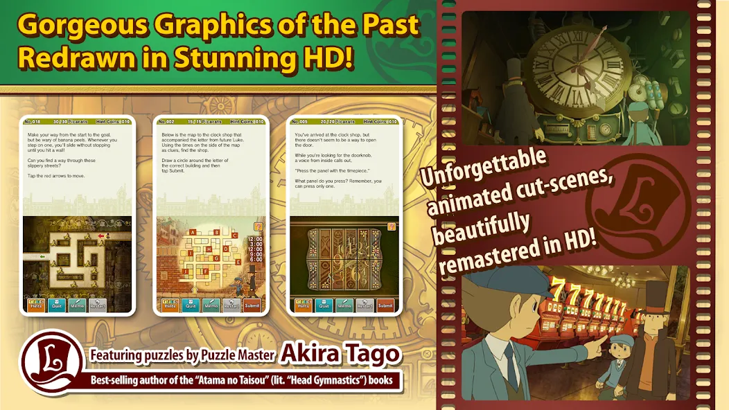 Layton: Unwound Future in HD screenshot 5