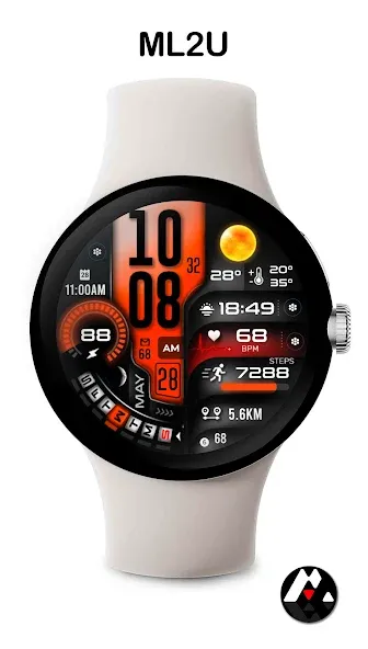 ML2U 260 Watch Face screenshot 6