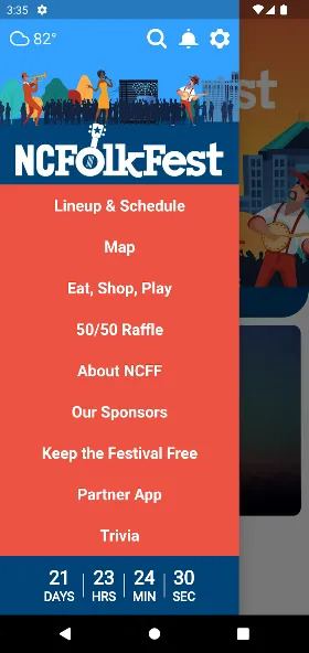 North Carolina Folk Festival screenshot 1
