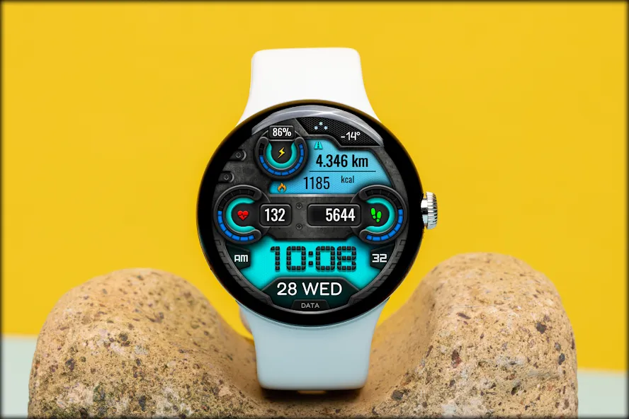 Digital VONTA URX20 Watch face screenshot 4