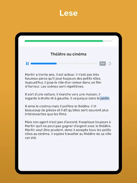 Wlingua - Lerne Französisch screenshot 15