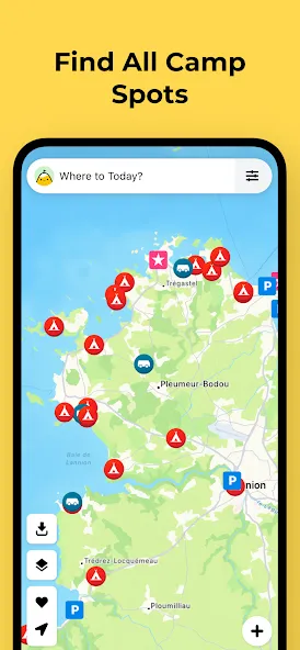 Camper, van & rv sites: Campy screenshot 2