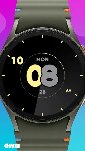 Minimalistic Watch Face 020 screenshot 1