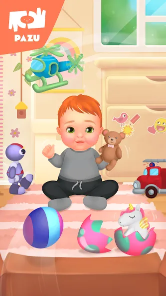 Juego de cuidado del bebé screenshot 5
