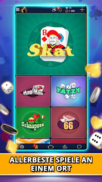 Skat, Backgammon, Mau Mau screenshot 1