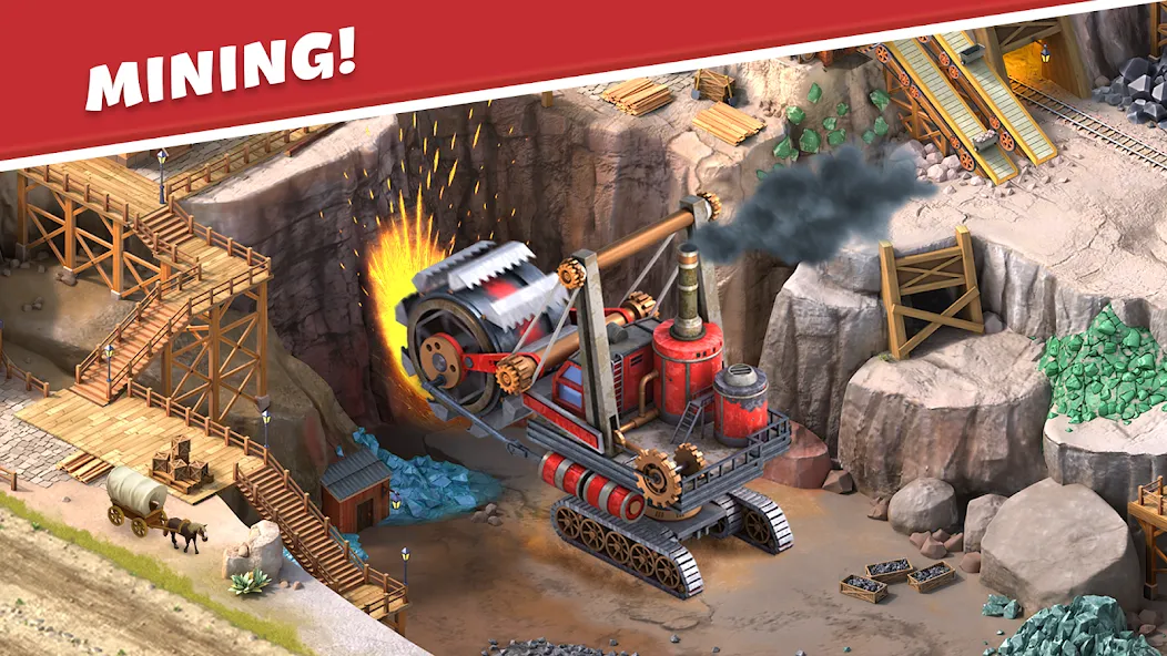 Wild West City: Building Sim screenshot 1