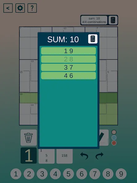 Killer Sudoku screenshot 5
