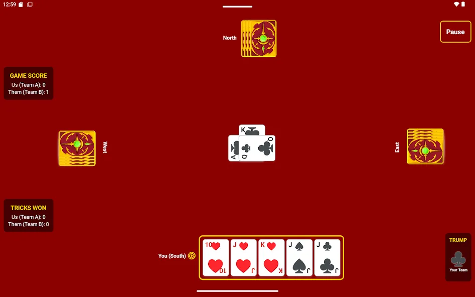 Just Euchre: Offline Card Game screenshot 24