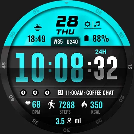 ML2U 104 Watch Face screenshot 30