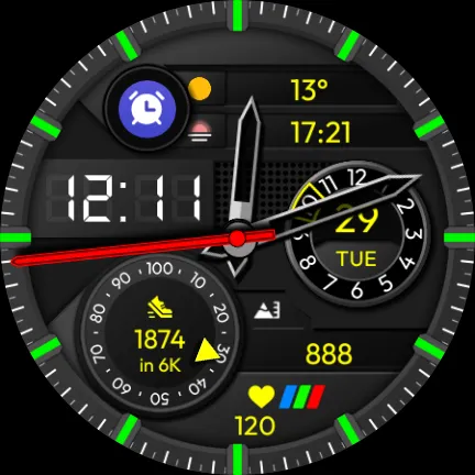 OD28 Titanium Watch Face screenshot 34