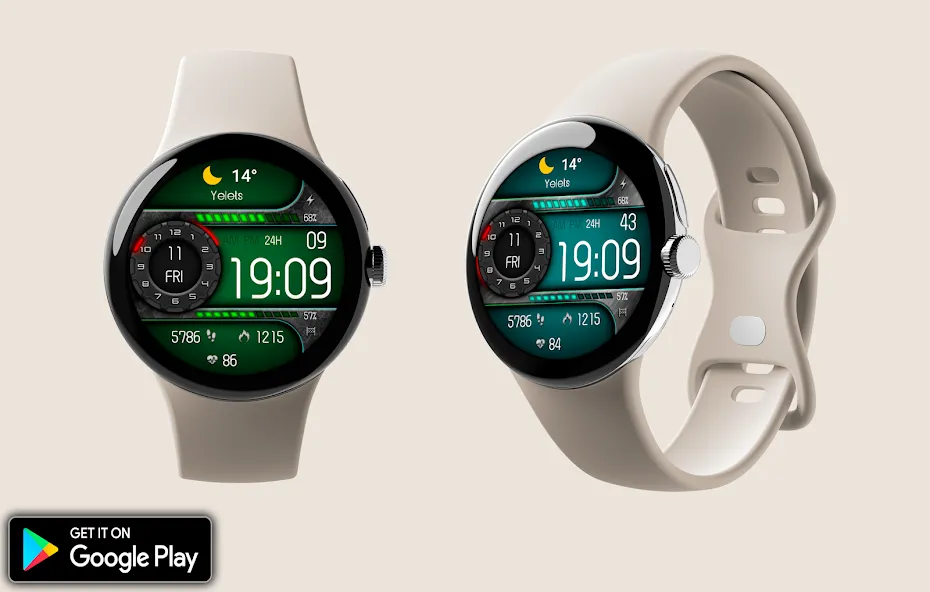 Digital Odaxuwo Watch face screenshot 3