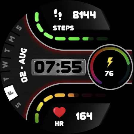 Vital View Watch Face SAM-24 screenshot 25