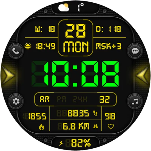 DIGI DANALOT Watch face screenshot 22