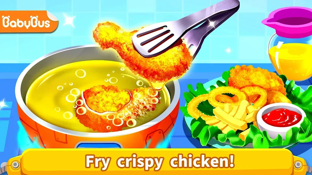Little Panda's Space Kitchen screenshot 1