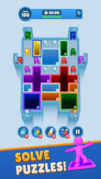 Drop Away: Color Puzzle screenshot 2