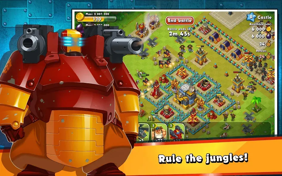 Jungle Heat: War of Clans screenshot 17