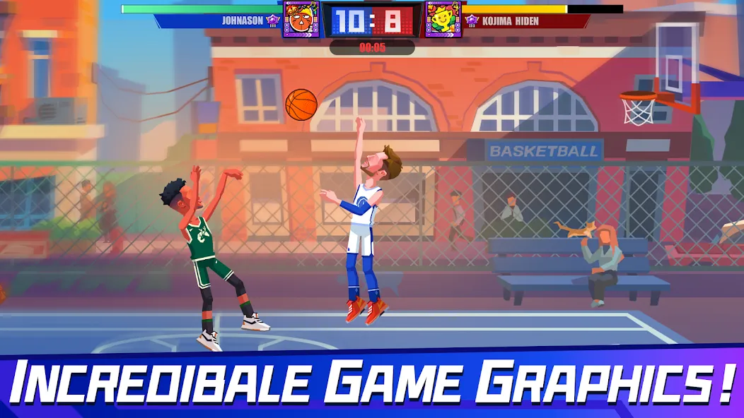 Basketball Duel:Online 1V1 screenshot 3