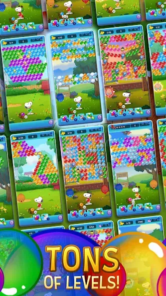 Bubble Shooter - Snoopy POP! screenshot 3