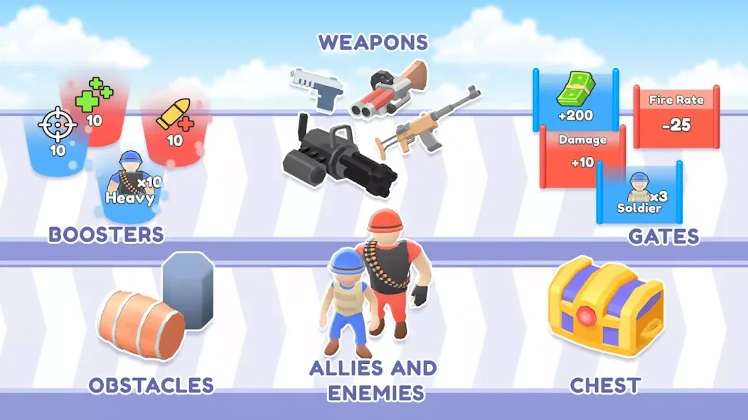 Gun Runner: Parkour Action screenshot 3
