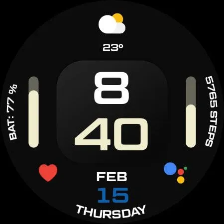 Night 50 - watch face screenshot 22
