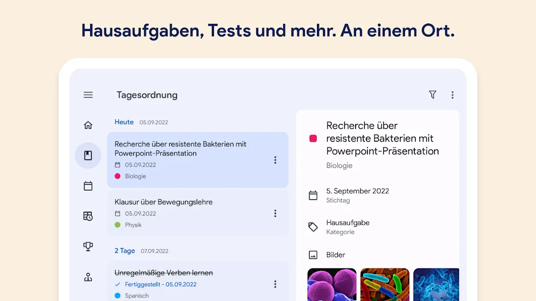 Schulplaner und Stundenplan screenshot 23