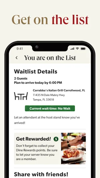 Carrabba's Italian Grill screenshot 5