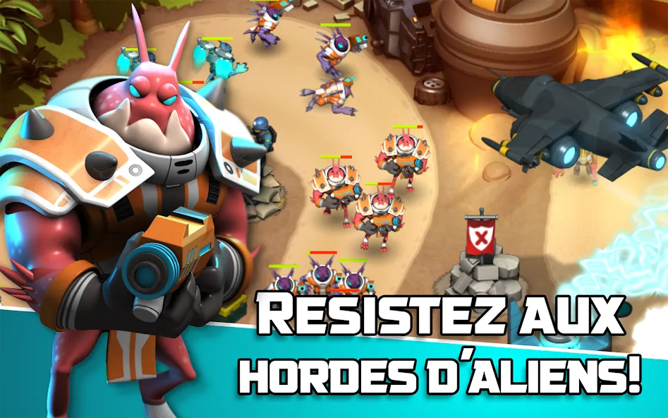 Alien Creeps - Tower Defense screenshot 8
