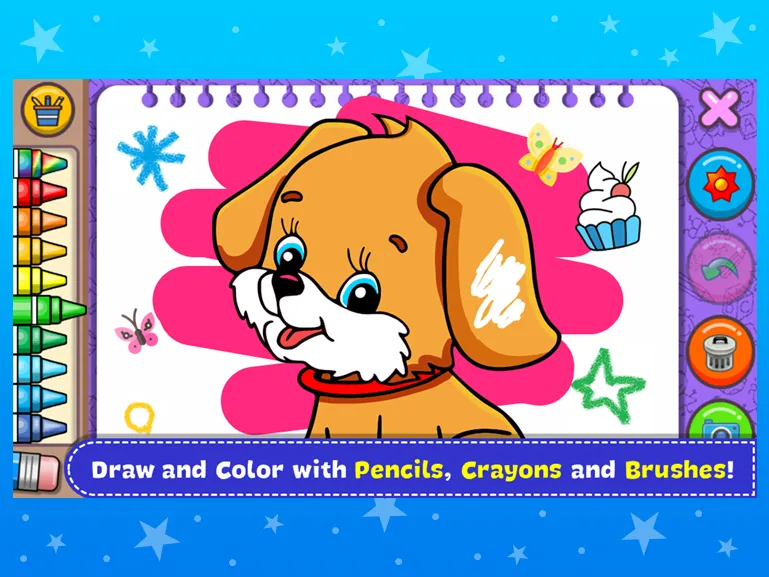 ぬりえと学習 - 動物 - 子供向けのゲーム screenshot 17