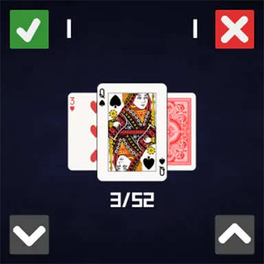 Higher Lower Card Game - Wear screenshot 3