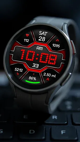 Digital Pulse URX12 Watch face screenshot 3