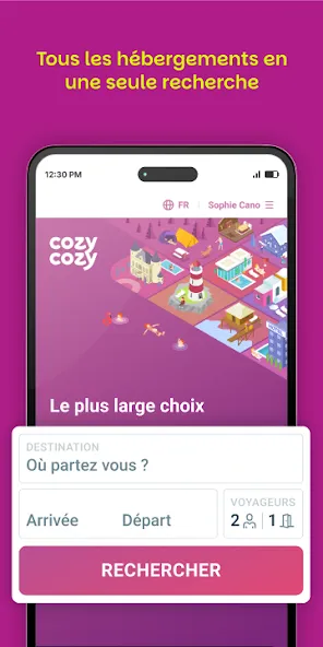 Cozycozy Tous les Hébergements screenshot 1