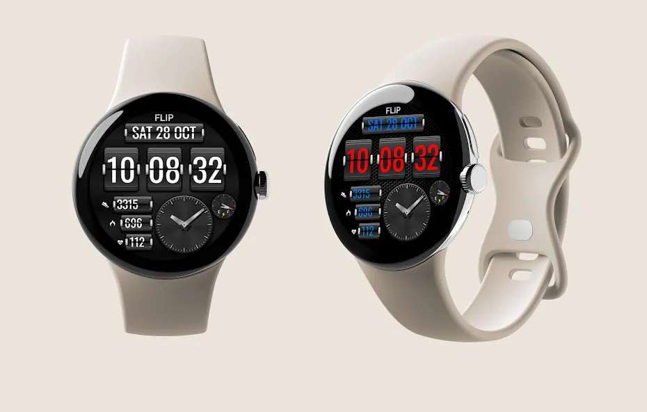 DIGI FLIP URX16 Watch face screenshot 1