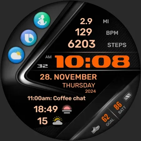 PW105 Universal Watch Face screenshot 34